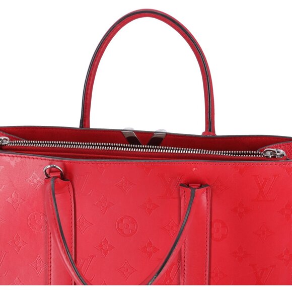 Louis Vuitton Monogram MM Very Line Tote Bag M43542 Ruby Red - Picture 14 of 17